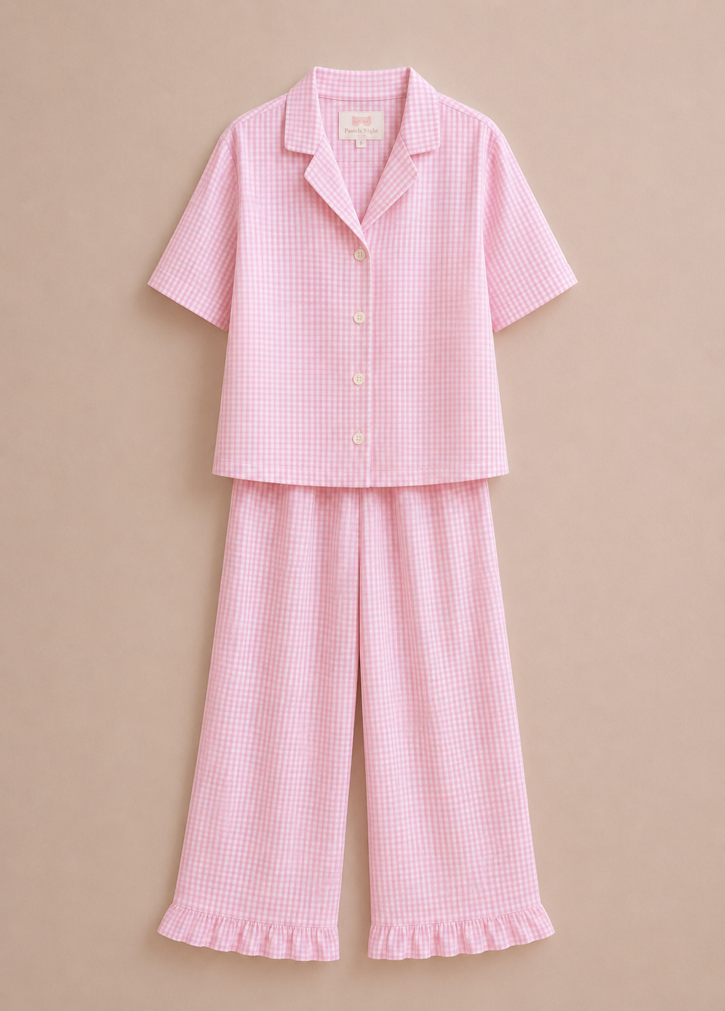 Malibu Pink Ruffle Set